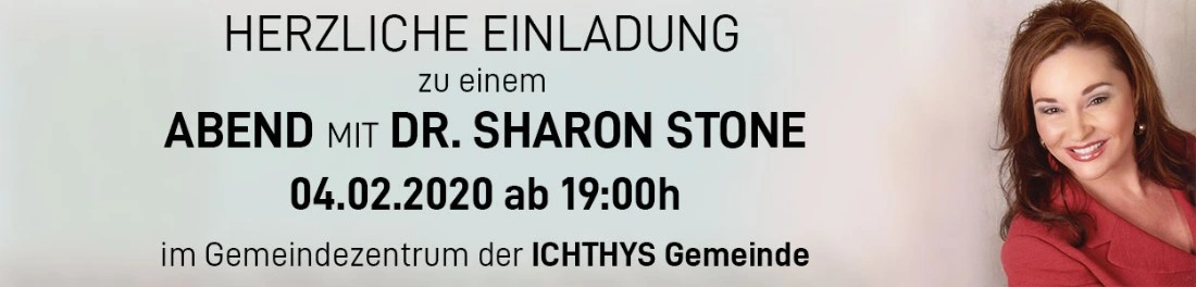 Abend mit Dr Sharon Stone