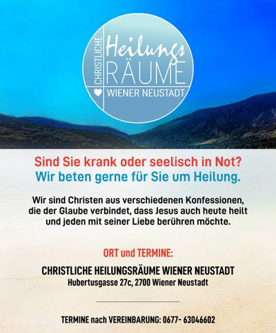 Heilungsräume 2021 - Flyer