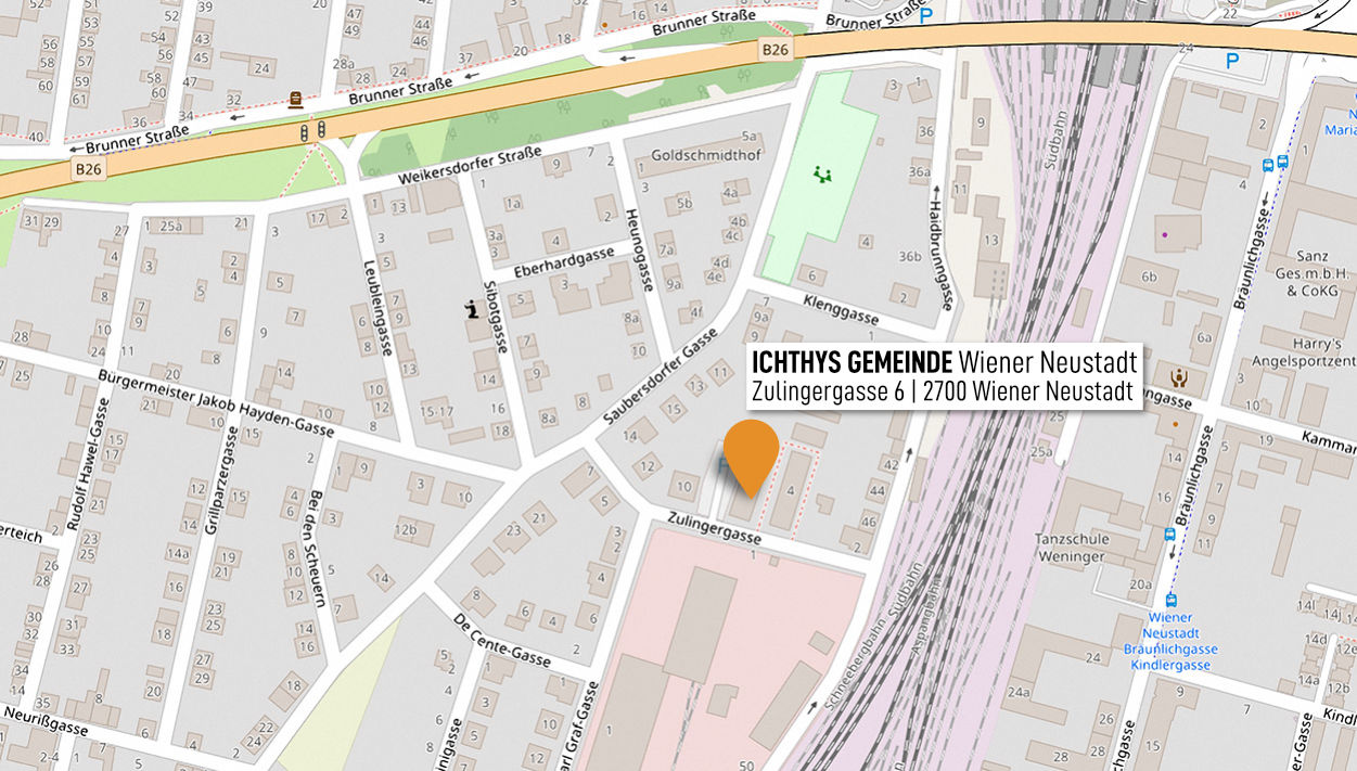 Anfahrtsplan Ichthys Gemeinde