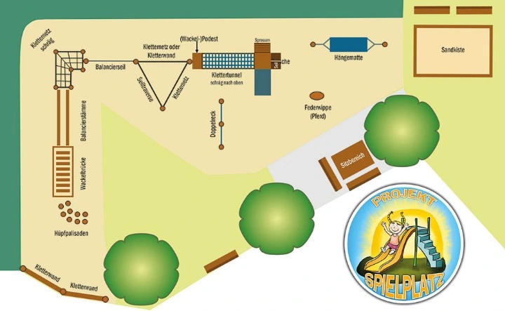 Spielplatz-Plan