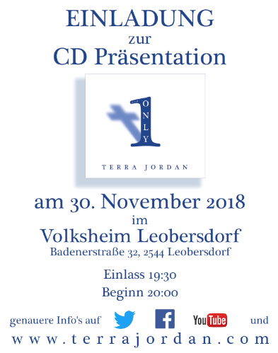 CD Präsentation Terra Jordan CD Präsentation Terra Jordan